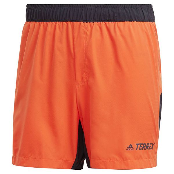 Orange Men's Adidas Trail 5´´ Shorts Pants | 9602315-KB