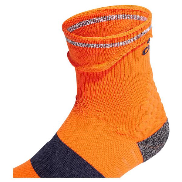 Orange Men's Adidas UB22 Crew Socks | 5980176-KV