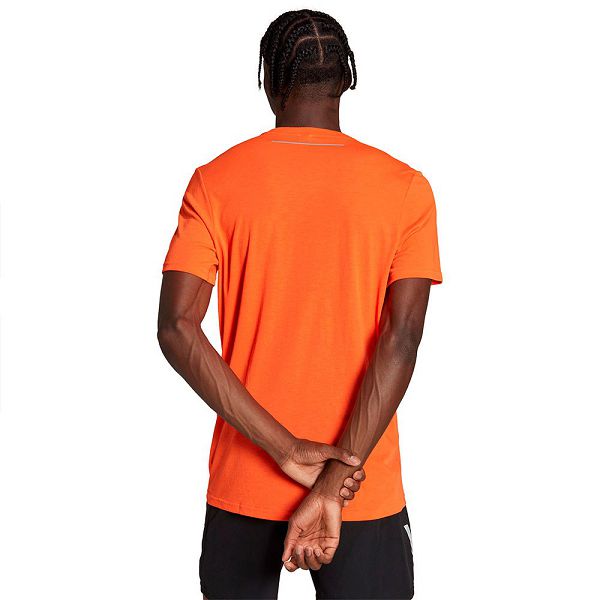 Orange Men's Adidas X-City Wool Short Sleeve T Shirts | 6918057-LU