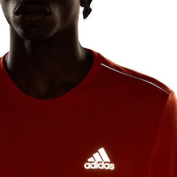 Orange Men's Adidas X-City Wool Short Sleeve T Shirts | 6918057-LU