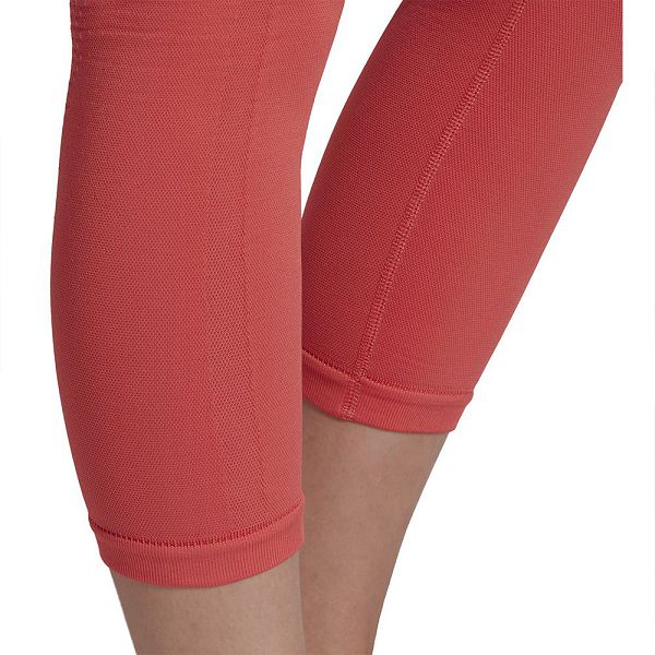 Orange Women's Adidas SML 7/8 Leggings | 5639784-RE