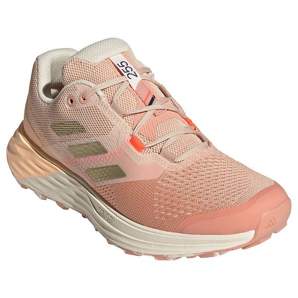 Orange Women's Adidas Terrex Two Flow Trail Running Shoes | 9413056-PB