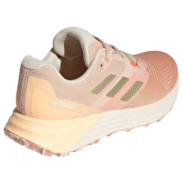 Orange Women's Adidas Terrex Two Flow Trail Running Shoes | 9413056-PB