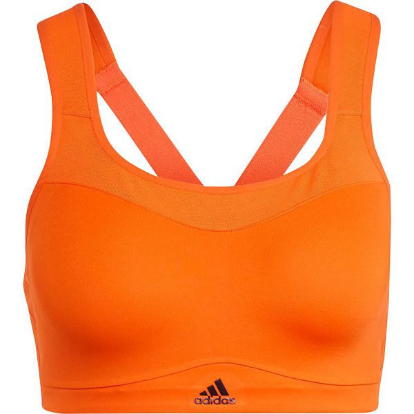 Orange Women's Adidas Tlrd Impact High-Support Top Sports Bra | 2107986-IZ