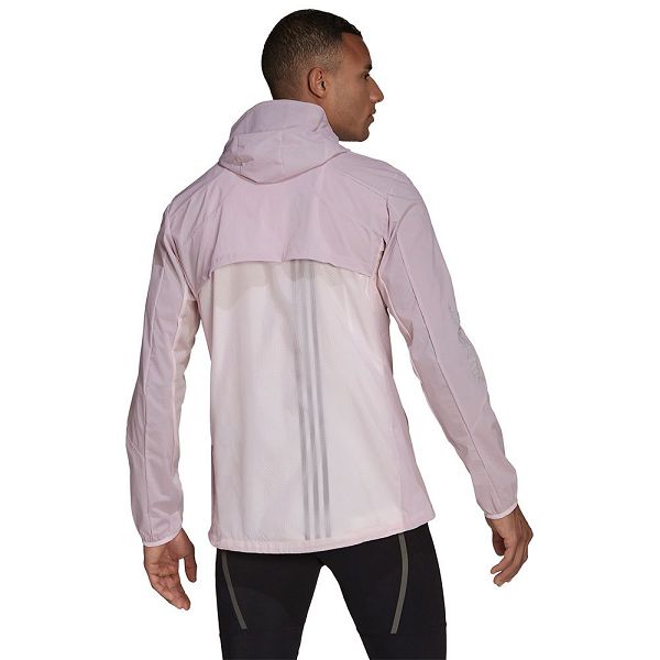 Pink Men's Adidas Marathon Adizero Jackets | 1048972-QX