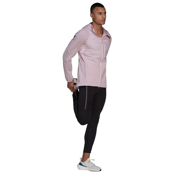 Pink Men's Adidas Marathon Adizero Jackets | 1048972-QX