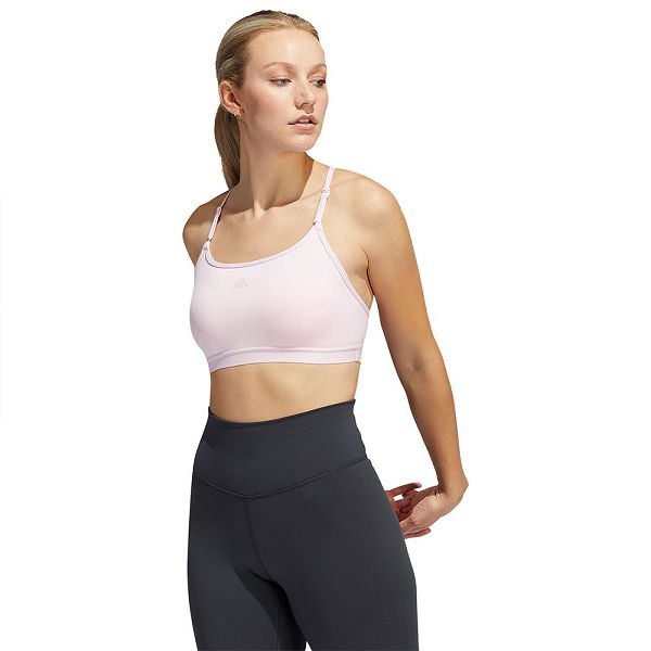 Pink Women's Adidas Aeroreact Sports Bra | 7425369-IQ