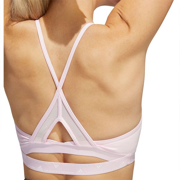 Pink Women's Adidas Aeroreact Sports Bra | 7425369-IQ