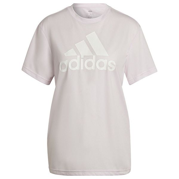 Pink Women's Adidas BL Boyf Short Sleeve T Shirts | 2051643-NL