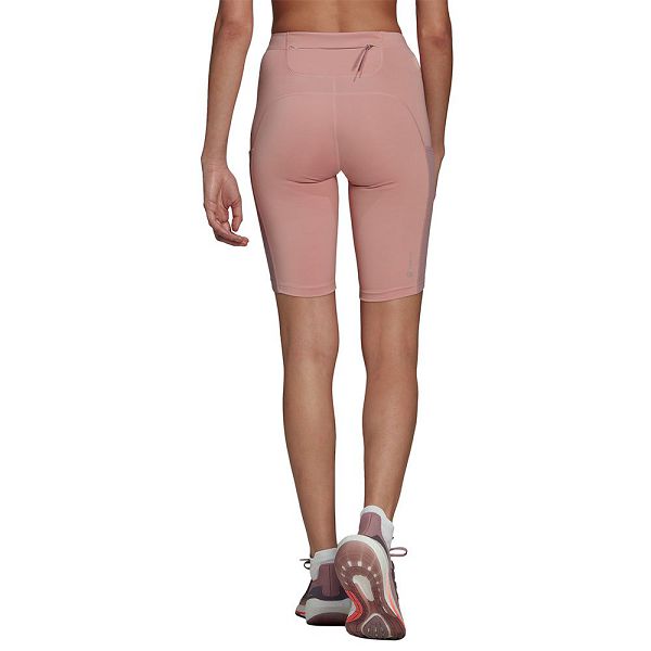 Pink Women's Adidas Fastimp Lace BT Short Leggings | 6439512-XV