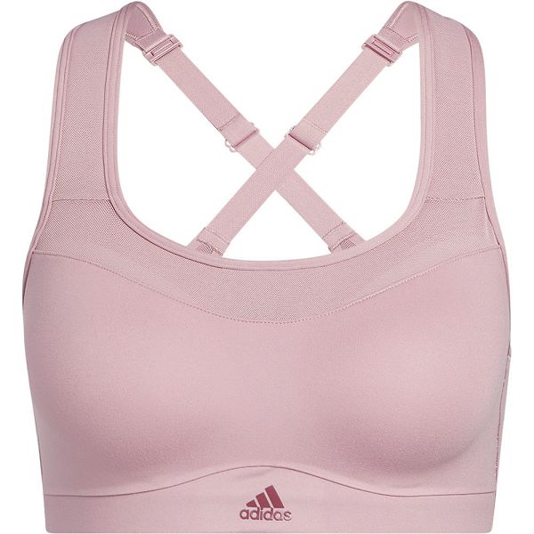 Pink Women's Adidas HS Sports Bra | 9320518-YN