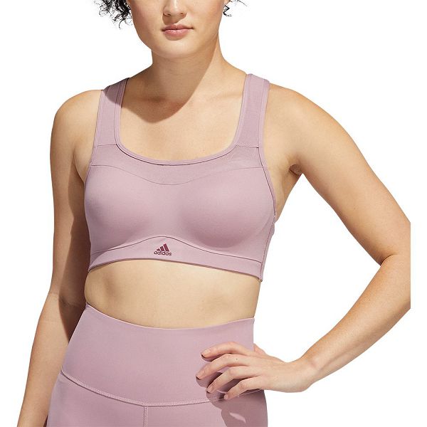 Pink Women\'s Adidas HS Sports Bra | 9320518-YN