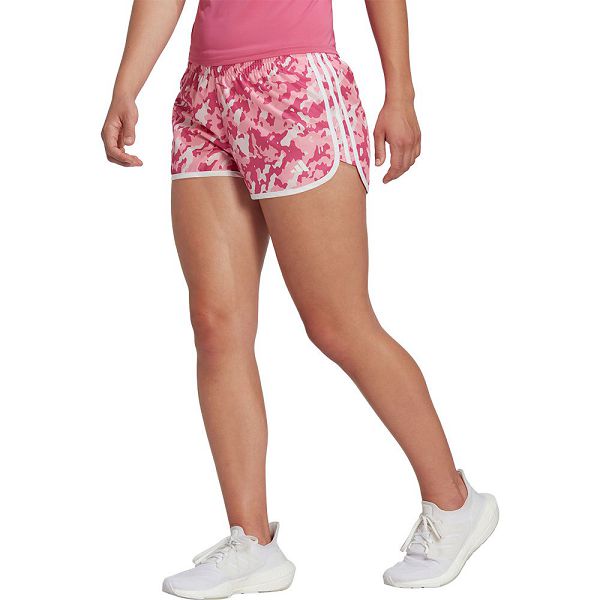 Pink Women\'s Adidas M20 Aop 3´´ Shorts Pants | 0514632-WD