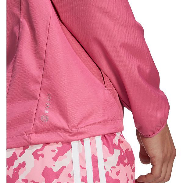 Pink Women's Adidas OTR Windbreaker Jackets | 1236598-VJ