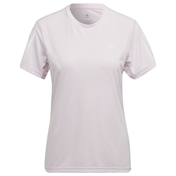 Pink Women's Adidas Own The Run Short Sleeve T Shirts | 8417526-QU