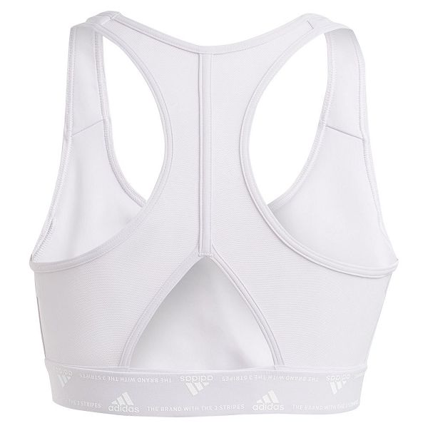 Pink Women's Adidas Powerreact Ms 3S Sports Bra | 8967340-TN