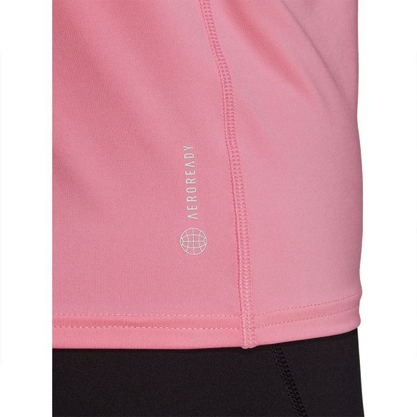 Pink Women's Adidas Run Fast Made With Parley Ocean Plastic Short Sleeve T Shirts | 8429735-IF