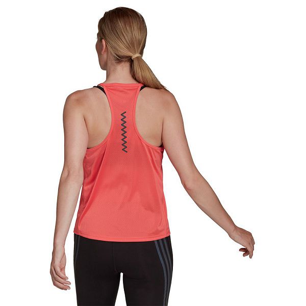 Pink Women's Adidas Run Fast PB Sleeveless T Shirts | 9715648-LJ