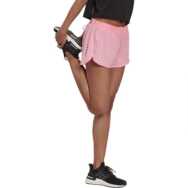 Pink Women's Adidas Run Fastithout Inner 3´´ Shorts Pants | 1387960-DR