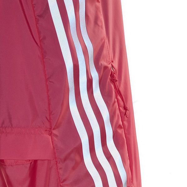 Pink Women's Adidas Run Icon 3 Stripes Running Gilet Vest | 2389601-NA