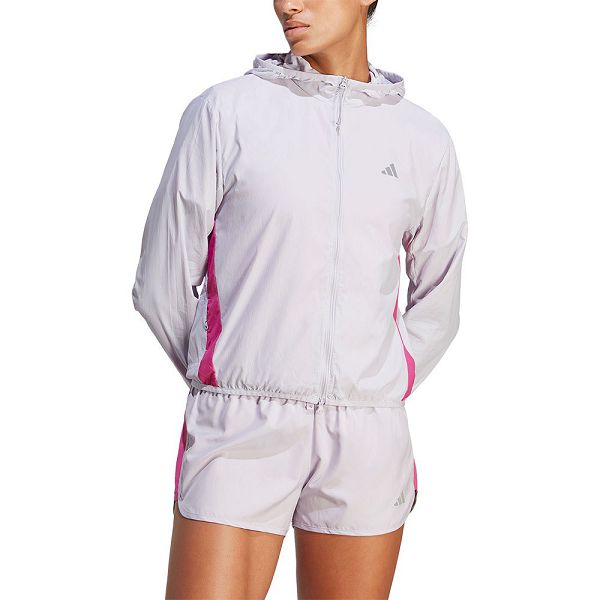 Pink Women\'s Adidas Run It Jackets | 3752409-OI