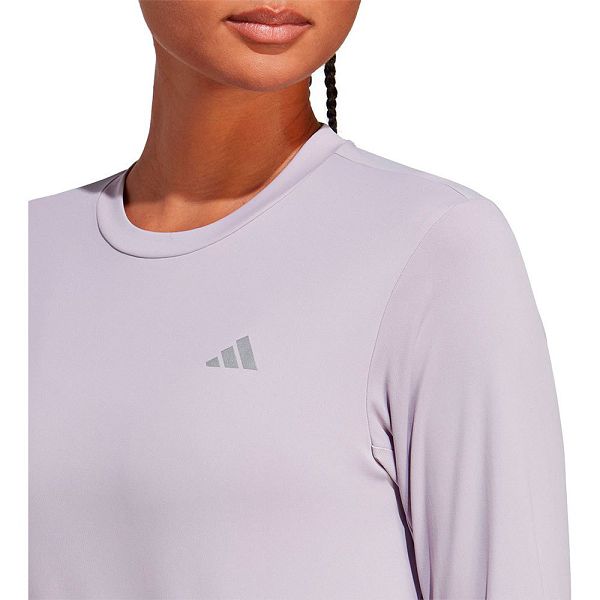 Pink Women's Adidas Run It Long Sleeve T Shirts | 6071358-FL