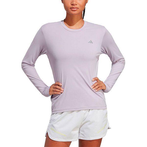 Pink Women\'s Adidas Run It Long Sleeve T Shirts | 6071358-FL