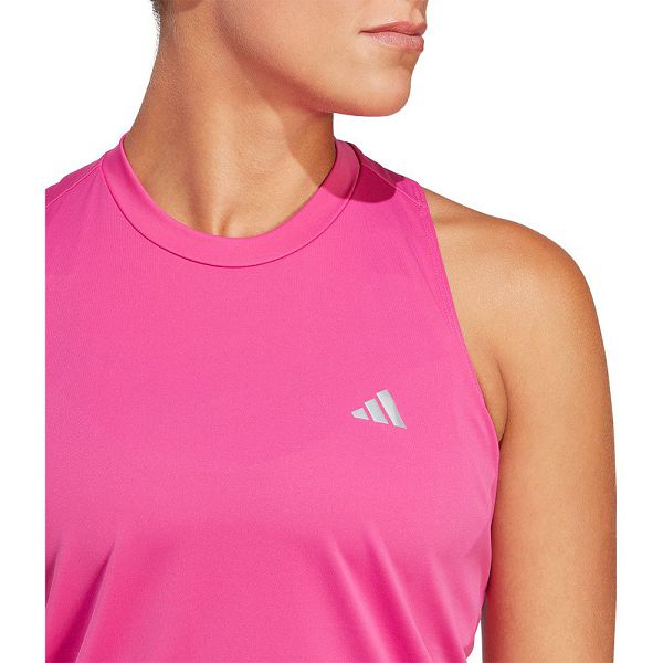 Pink Women's Adidas Run It Sleeveless T Shirts | 2785064-GB