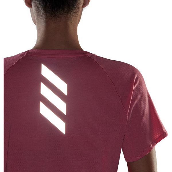 Pink Women's Adidas Runner Short Sleeve T Shirts | 2765839-DK