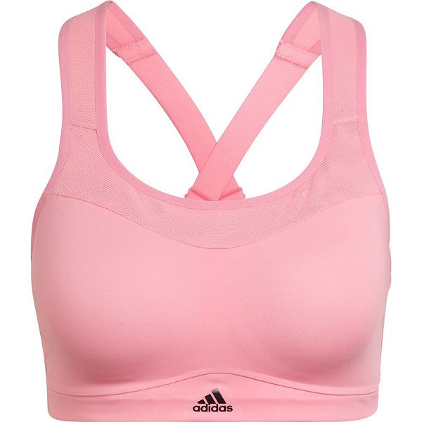 Pink Women's Adidas Tlrd Impact High-Support Top Sports Bra | 4805976-NC