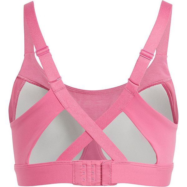 Pink Women's Adidas Tlrdim Hs Hiit Sports Bra | 5973206-WR