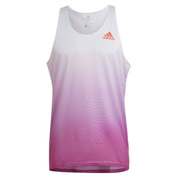 Purple Men's Adidas Adizero Engineered Sleeveless T Shirts | 7943081-OS