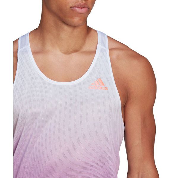 Purple Men's Adidas Adizero Engineered Sleeveless T Shirts | 7943081-OS