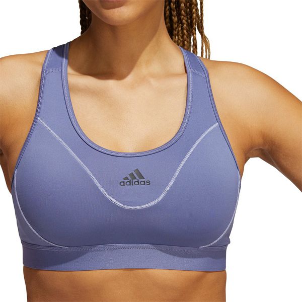 Purple Women's Adidas BT RefIective Sports Bra | 1027583-DO