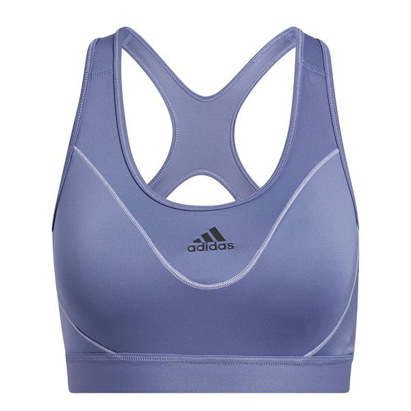 Purple Women\'s Adidas BT RefIective Sports Bra | 1027583-DO