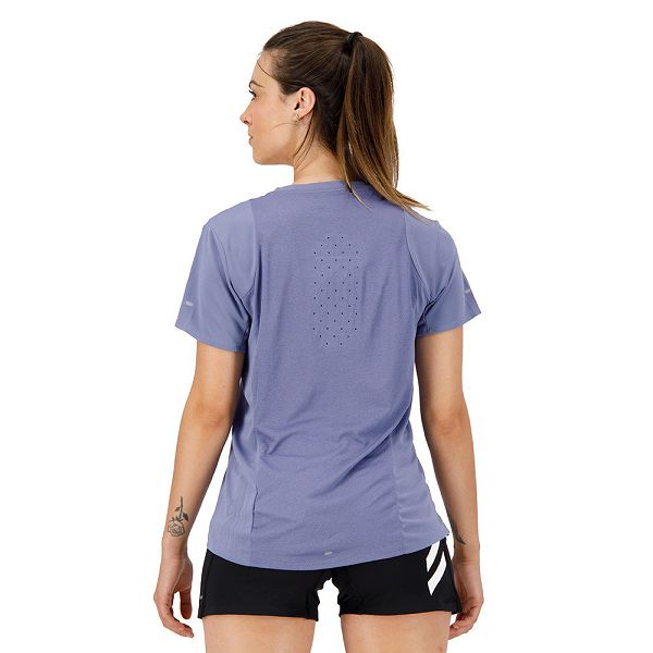 Purple Women's Adidas Heat RDY Short Sleeve T Shirts | 9863402-MK