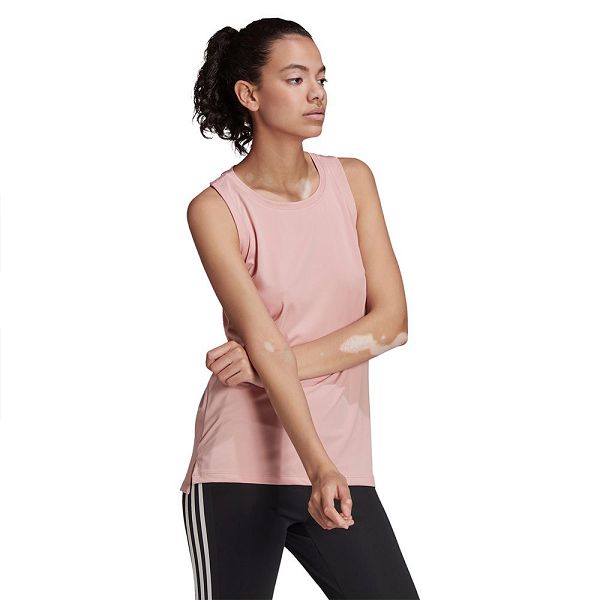 Purple Women's Adidas Maternity Sleeveless T Shirts | 5127368-KB