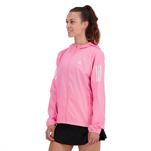 Purple Women\'s Adidas Own The Run Breaker Jackets | 4378915-GF