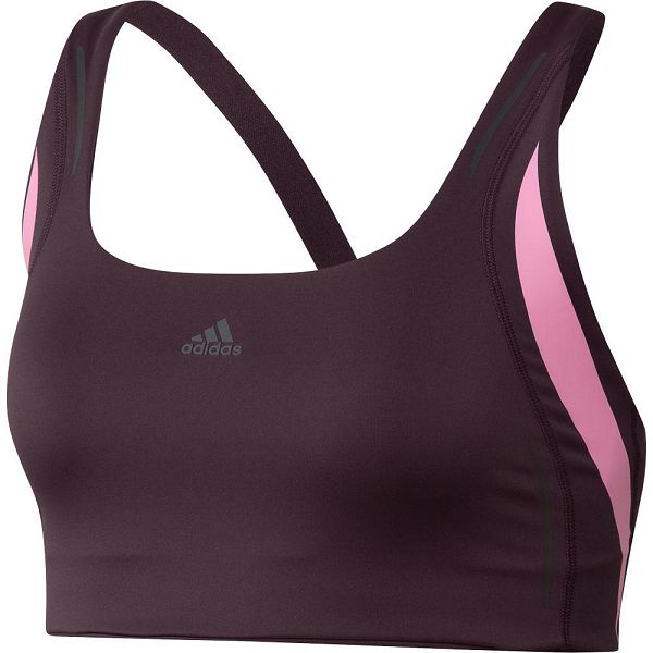 Purple Women\'s Adidas Pwi L Ms Hit Sports Bra | 0852916-PX