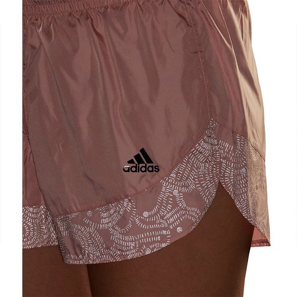 Purple Women's Adidas Run Fast Rad 4´´ Shorts Pants | 2807431-PU