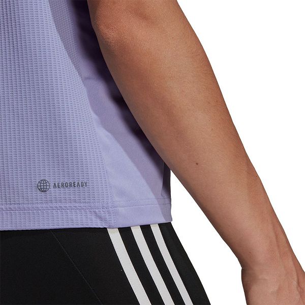 Purple Women's Adidas Uforu Short Sleeve T Shirts | 0984635-DW