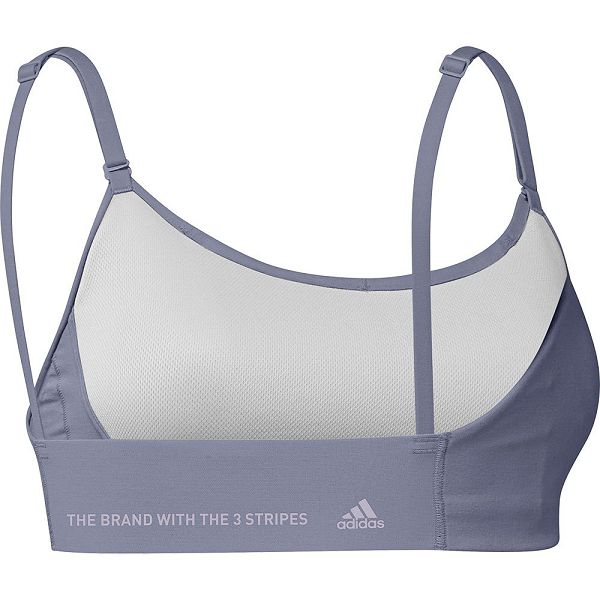 Purple Women's Adidas Yo Sto Ls Sports Bra | 1075928-CU