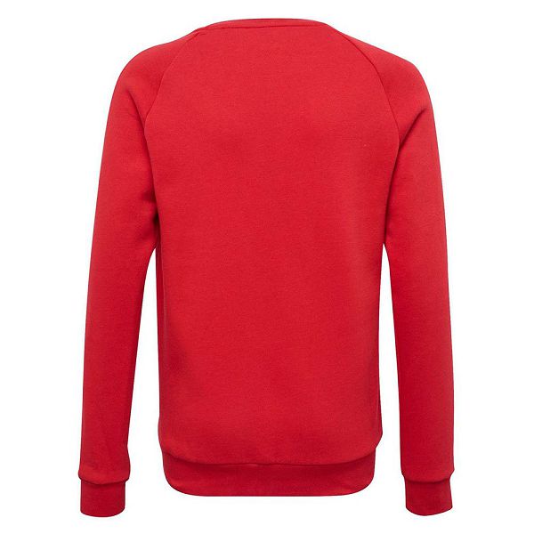 Red Kids' Adidas Core 18 Sweatshirts | 1063498-YH