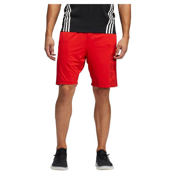 Red Men's Adidas 4KRFT Sport Graphic Short Pants | 2570146-FL