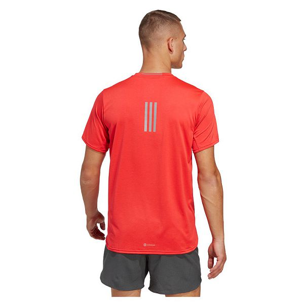 Red Men's Adidas D4R Short Sleeve T Shirts | 1725306-CB