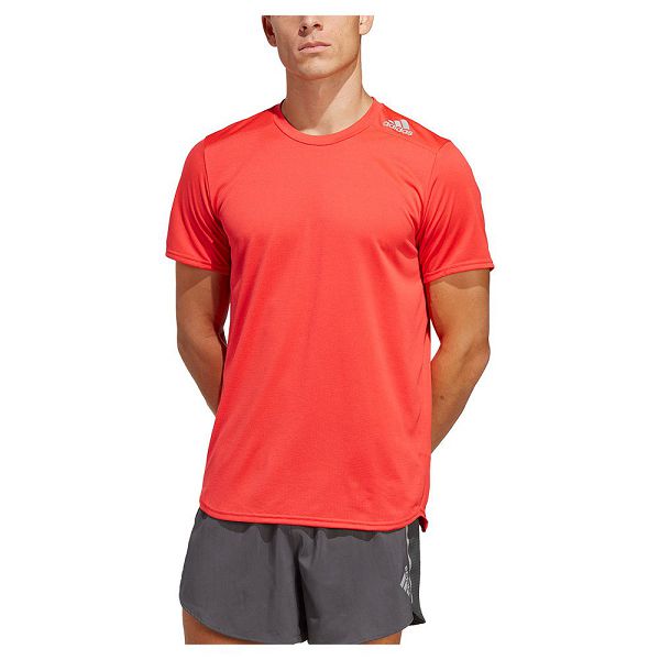 Red Men's Adidas D4R Short Sleeve T Shirts | 1725306-CB