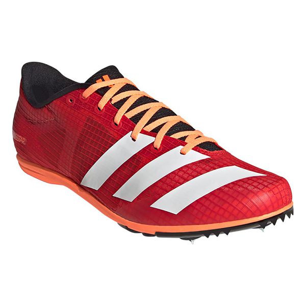 Red Men's Adidas Distancestar Track Shoes | 1846753-LH