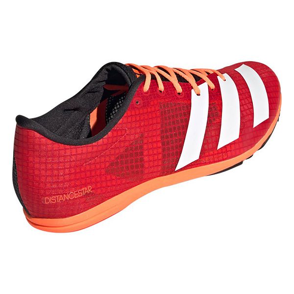 Red Men's Adidas Distancestar Track Shoes | 1846753-LH