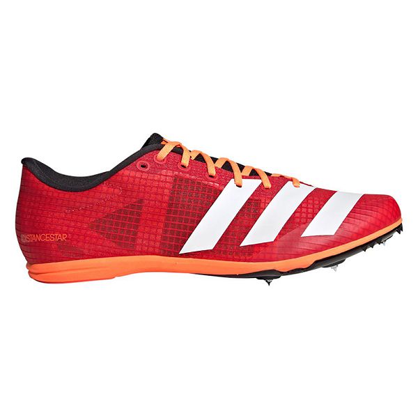 Red Men\'s Adidas Distancestar Track Shoes | 1846753-LH