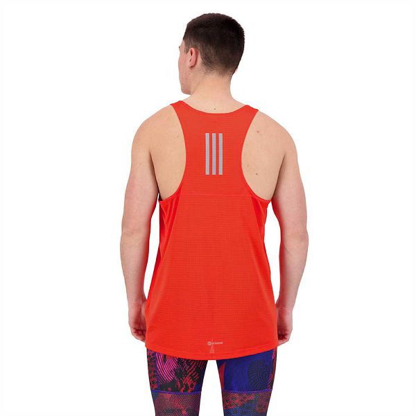 Red Men's Adidas Otr Sleeveless T Shirts | 6801739-ZJ